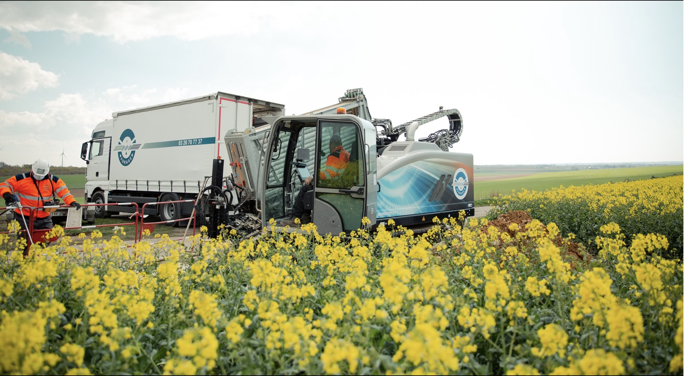 Chantier FTCS en environnement rural