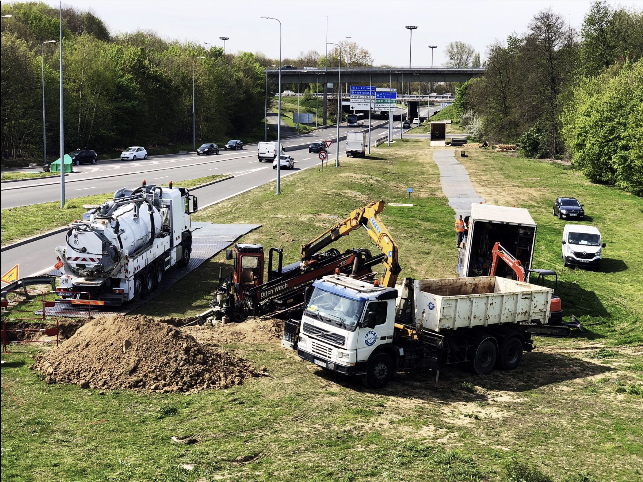 Chantier routier FTCS
